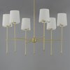 Maxim Lighting Huntington 6-Light Chandelier 32366WTSBR